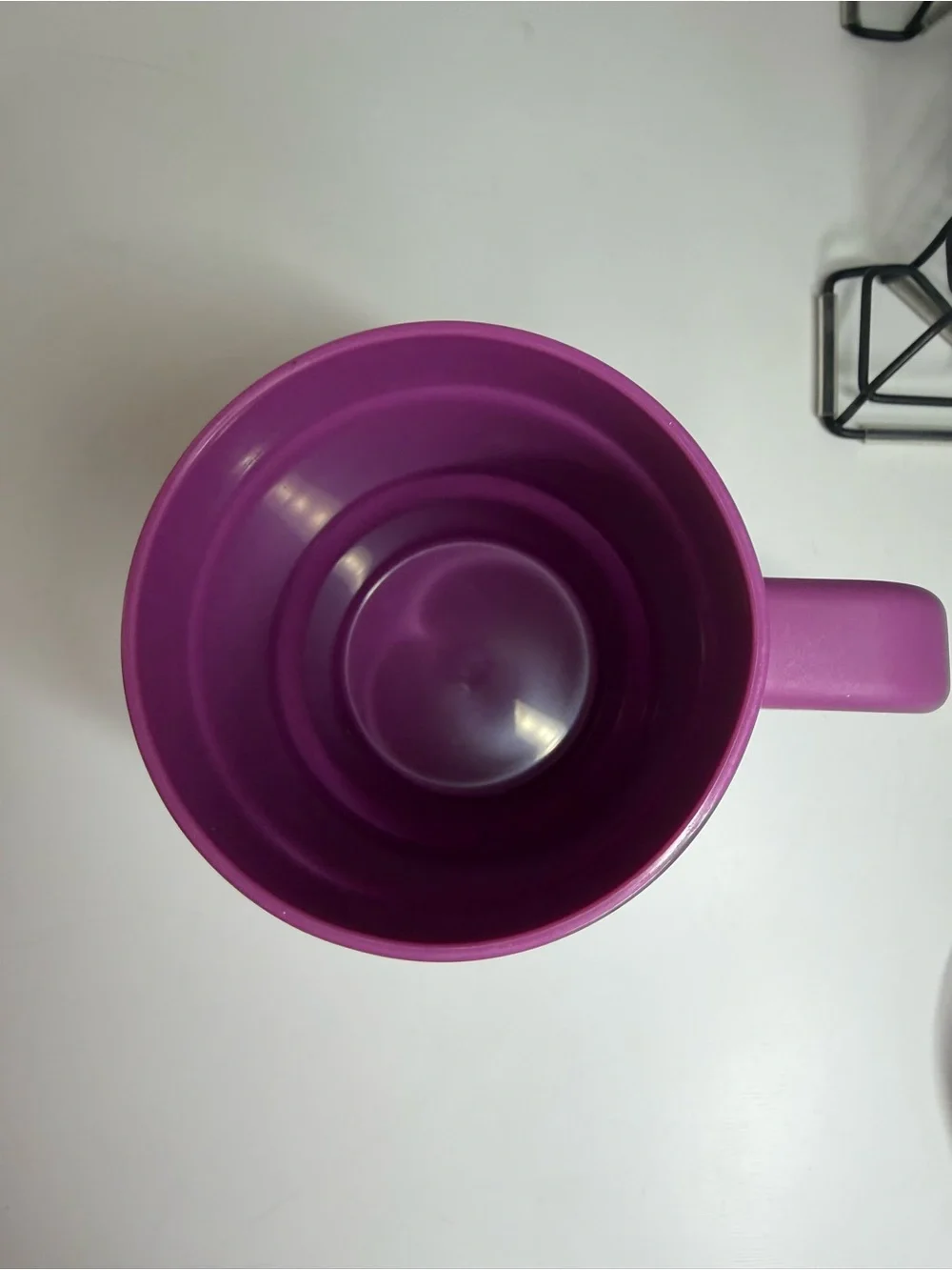 Pretty Purple Bear Kids Travel Mug with Handle
